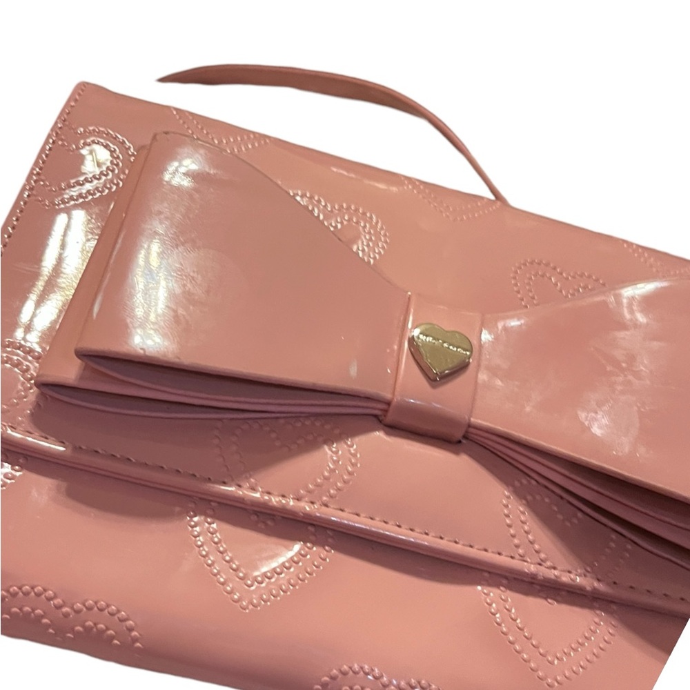 Betsey Johnson pink crossbody handbag - Picture 5 of 5